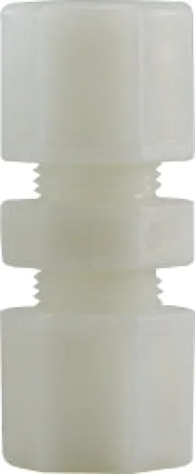 1/2"  White Nylon Compression Union