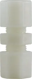 1/2"  White Nylon Compression Union