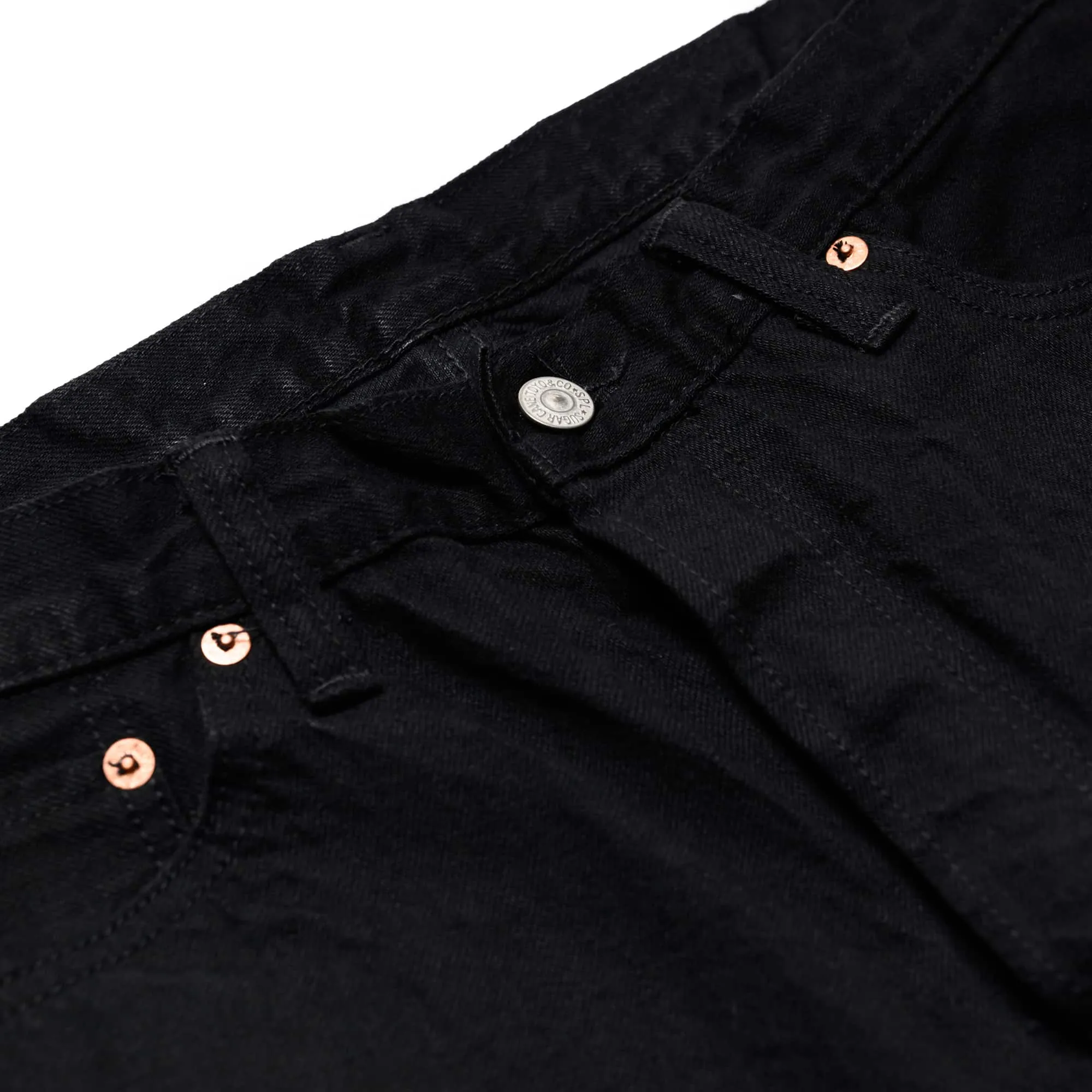 1947 "Type III" 13oz Selvedge Denim Slim Tapered Black SC41470