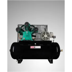 20 HP 120 Gallons Double Stage Horizontal Electric Industrial Air Compressor