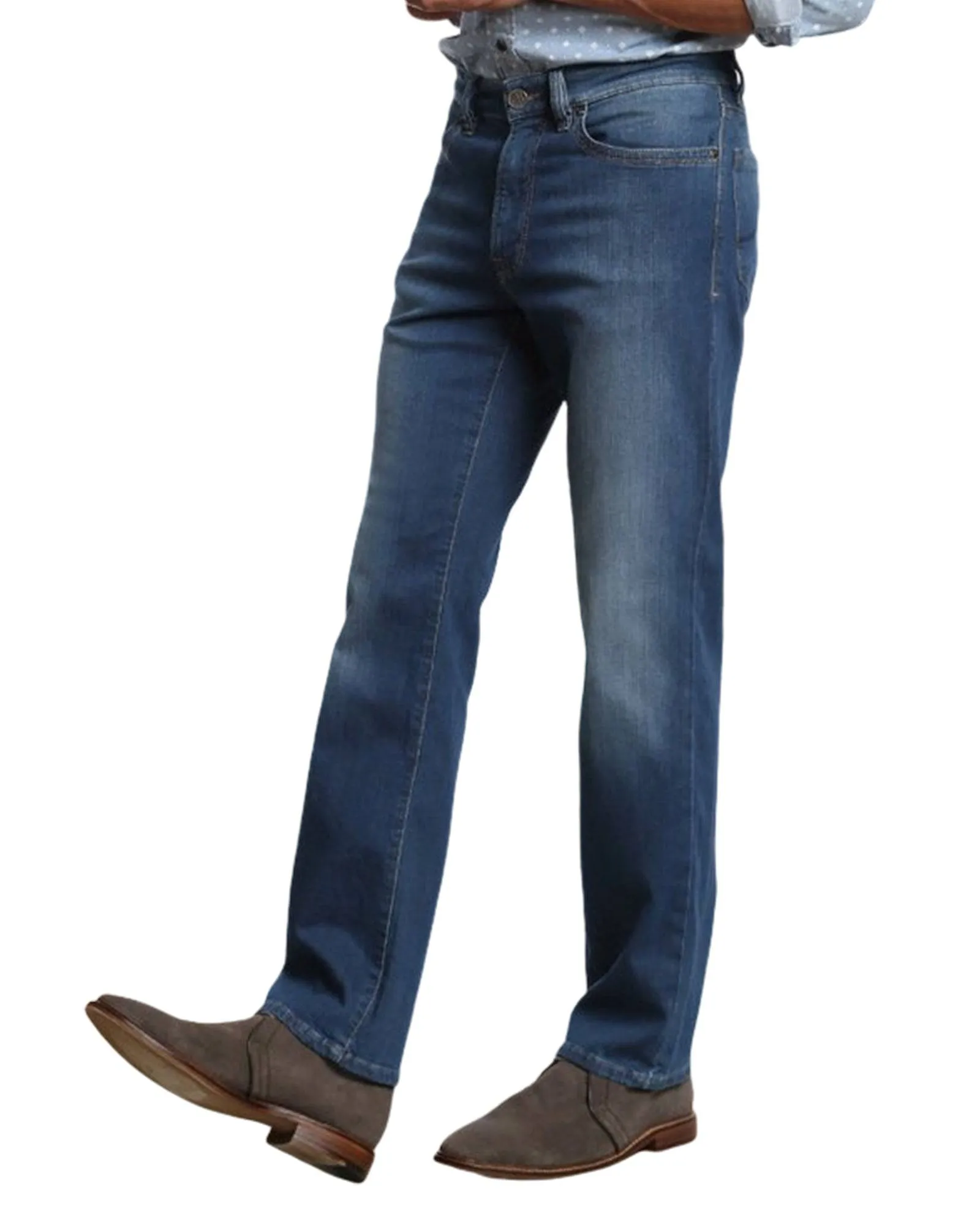 34 Heritage Charisma Fit Mid Cashmere Denim Jeans