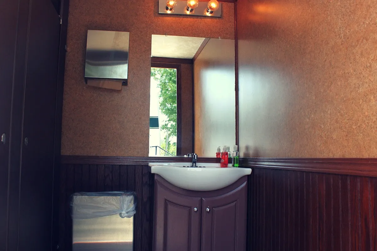 4 Station Comforts of Home Restroom Trailer Rental