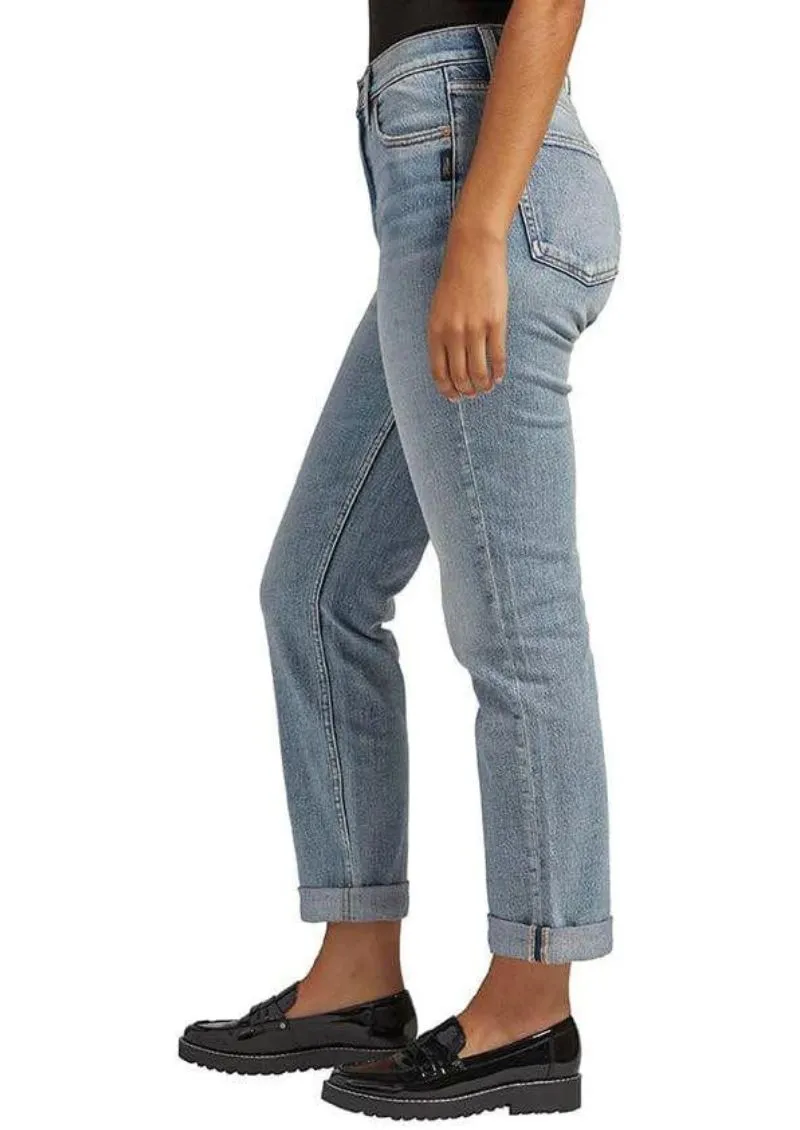 90's Boyfriend High Rise Straight Leg Jeans