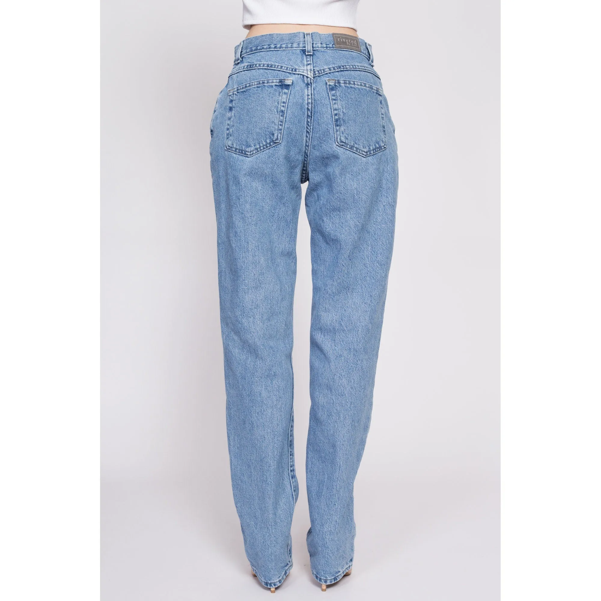 90s High Waisted Lee Jeans - Medium Long, 30"