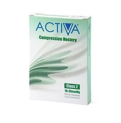 Activa Class 2 Thigh Compression Support Stockings Open/Closed Toe 18-24mmHg