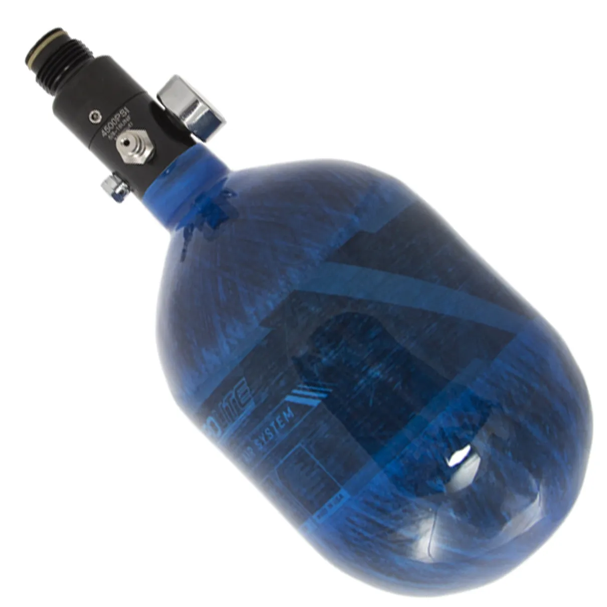 AeroLite Carbon Fiber Tank - 48ci / 4500psi  - Blue