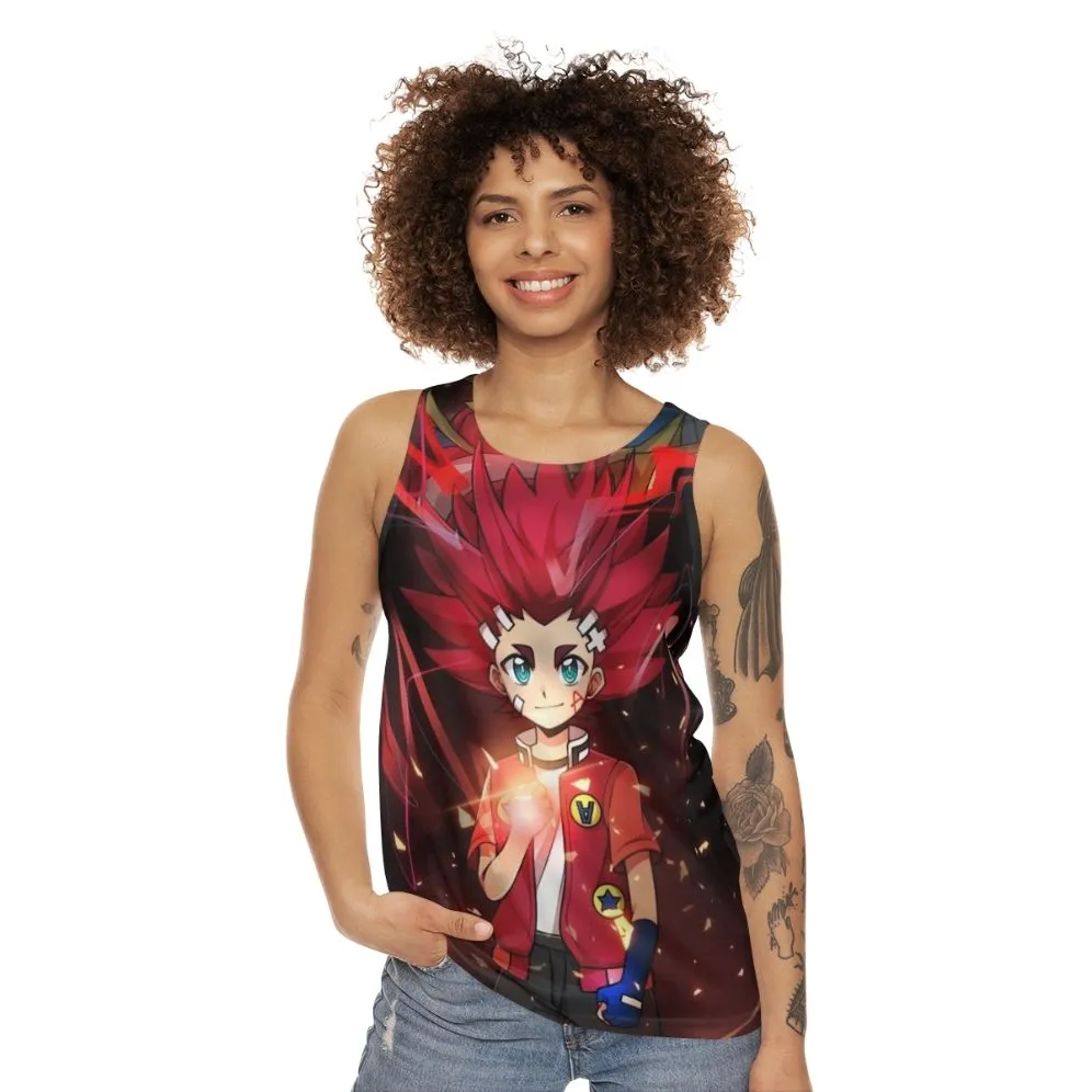 Aiger Akabane Beyblade Burst Turbo Unisex Tank Top