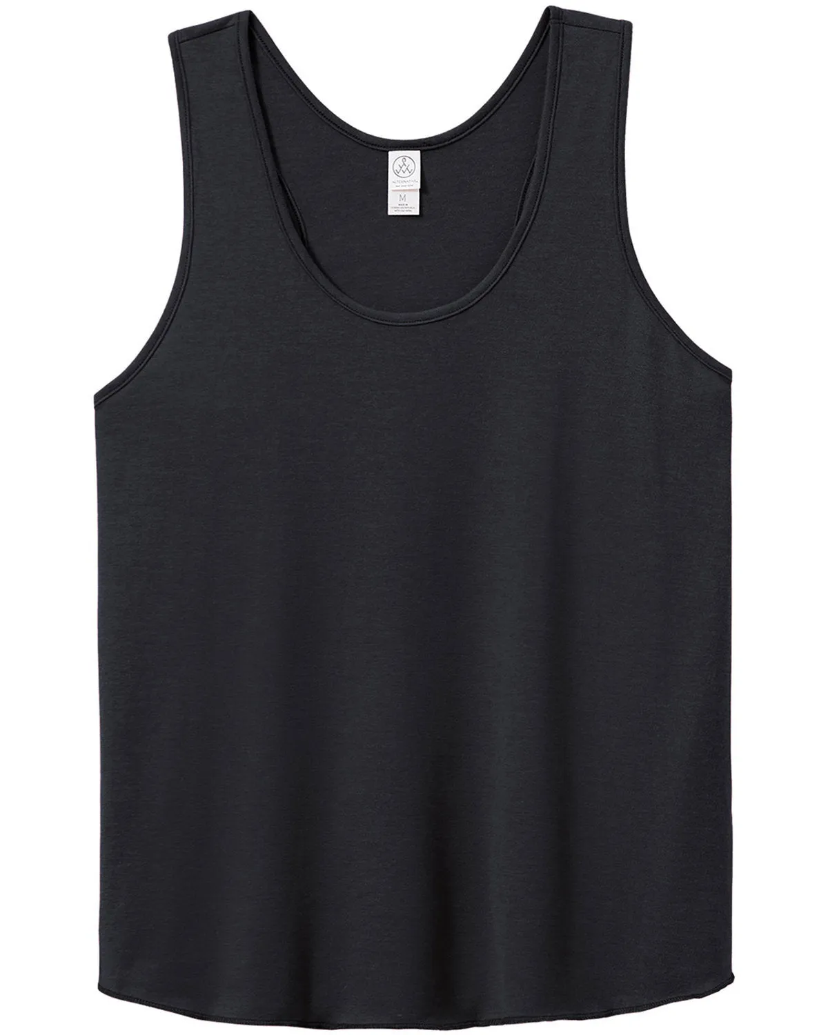 Alternative Ladies' Modal Tri-Blend Racer Tank, Black