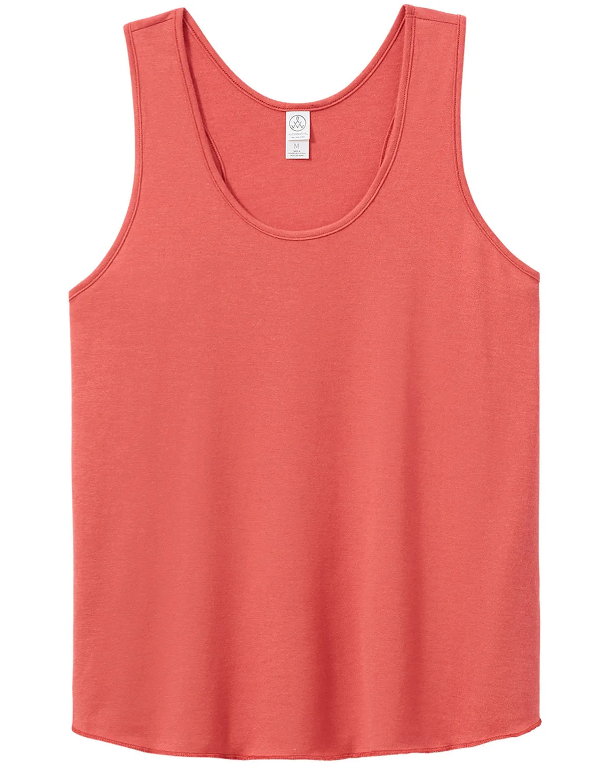 Alternative Ladies' Modal Tri-Blend Racer Tank, Faded Red