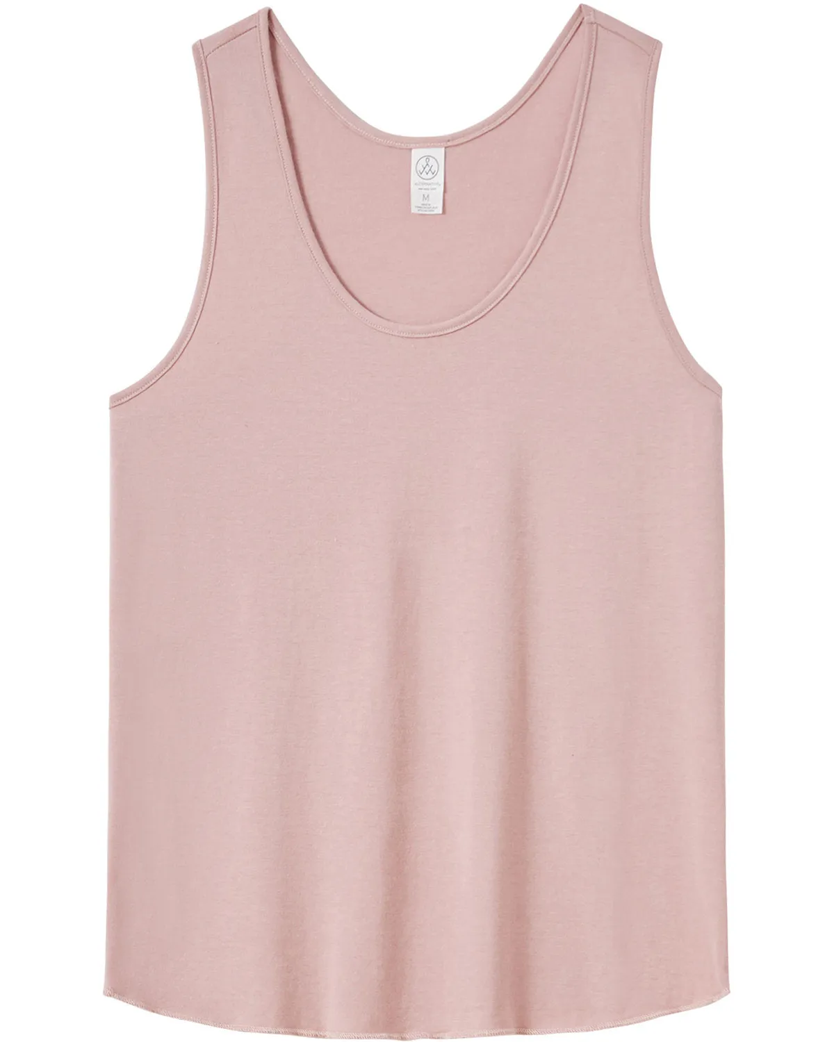 Alternative Ladies' Modal Tri-Blend Racer Tank, Rose Quartz