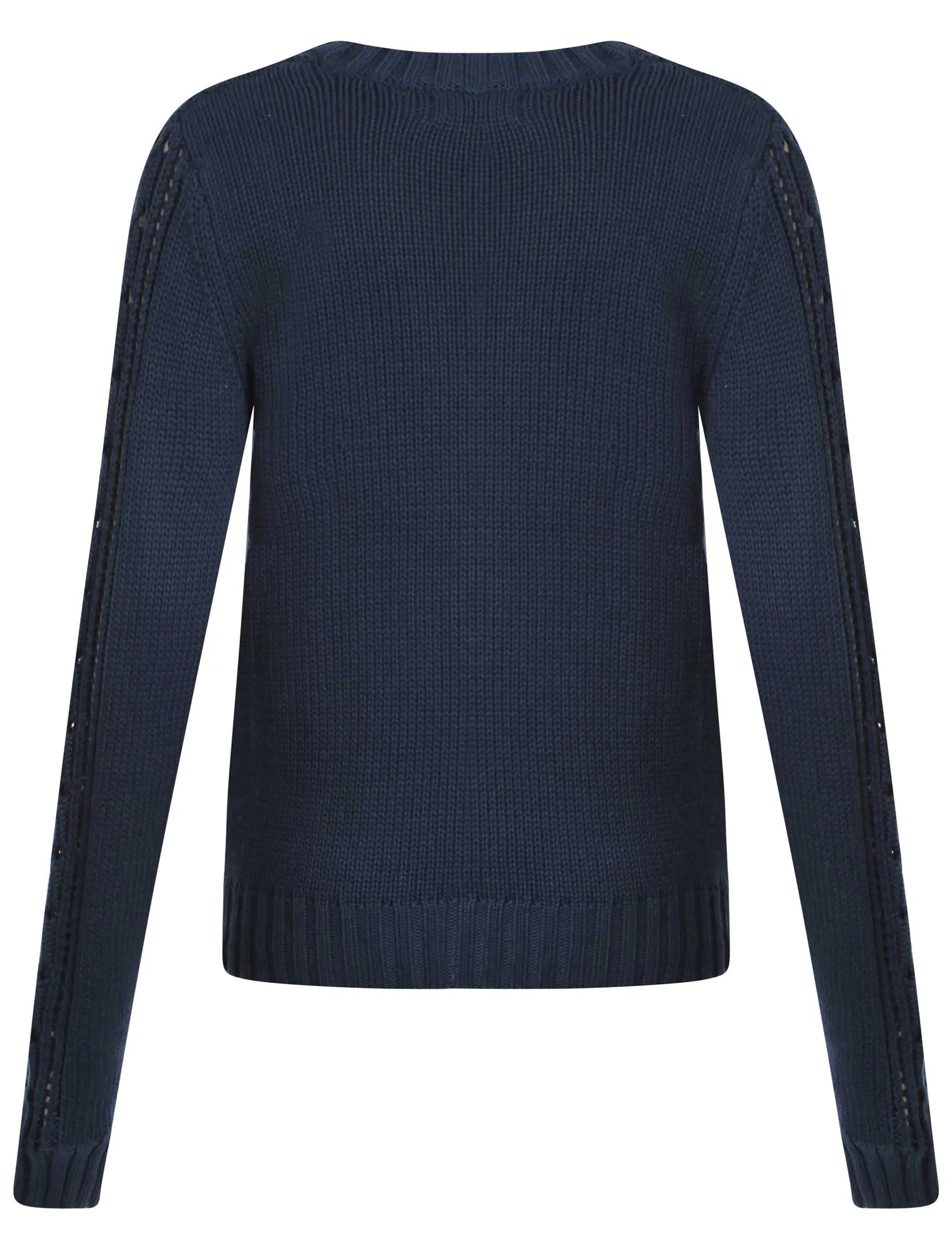 Amara Reya Cinquefoil navy cardigan