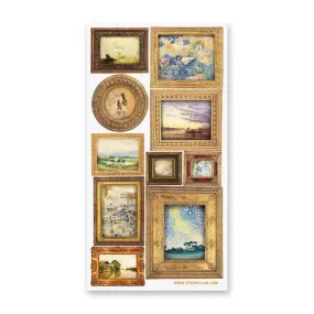 Antique Art Sticker Sheet