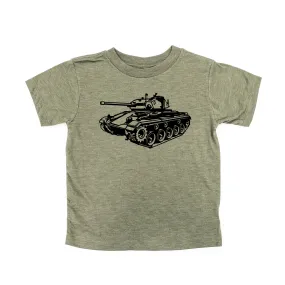 ARMY TANK - Minimalist Design - Short Sleeve Child Shirt