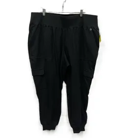 Athletic Pants By Lane Bryant In Black, Size: 3x