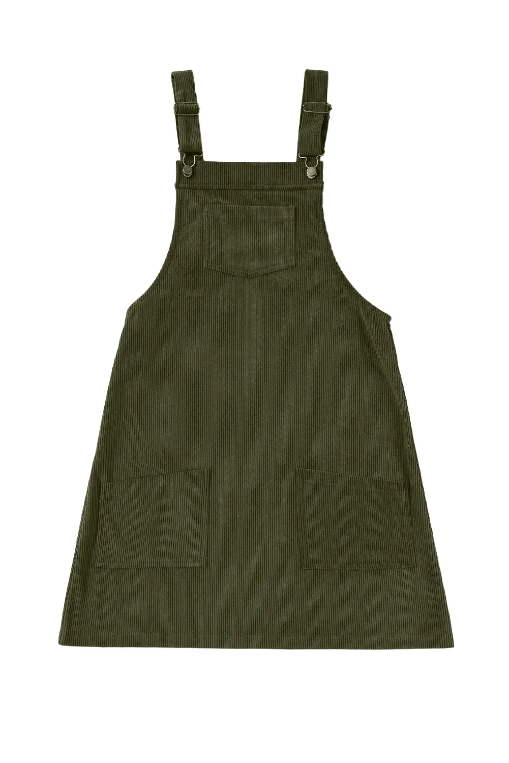 Autumnal Corduroy Overall Dress: Seasonal Style