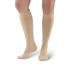 AW Style 391 Luxury Opaque Closed Toe Knee Highs - 30-40 mmHg