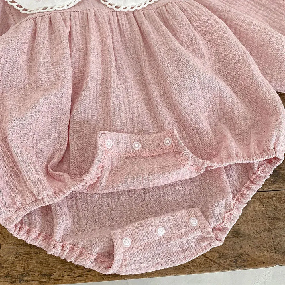 Baby Girls Lace Romper