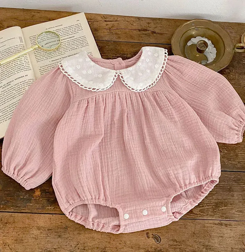 Baby Girls Lace Romper