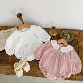 Baby Girls Lace Romper