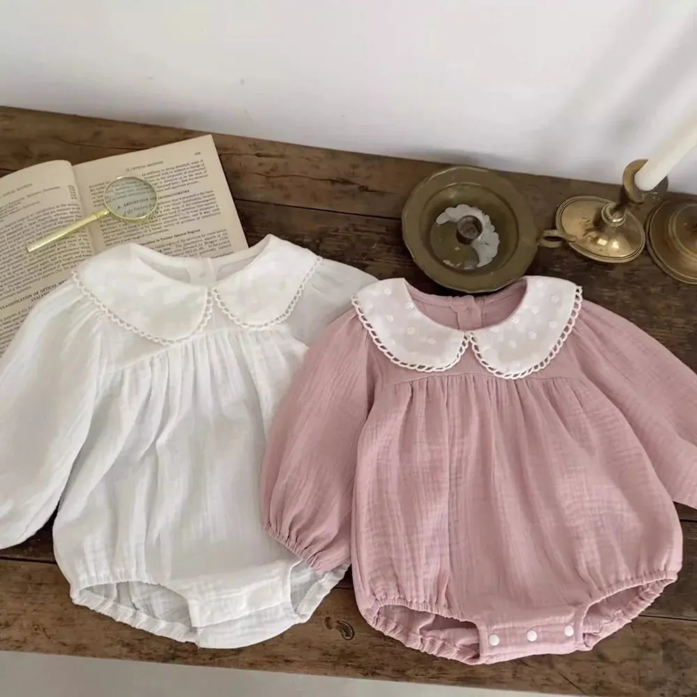 Baby Girls Lace Romper