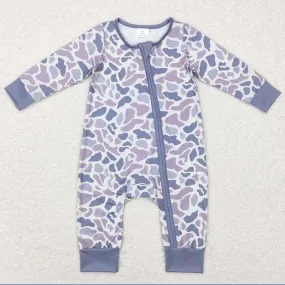 Baby Infant Boys Rompers Camo Zip Sleepers Rompers LR0819