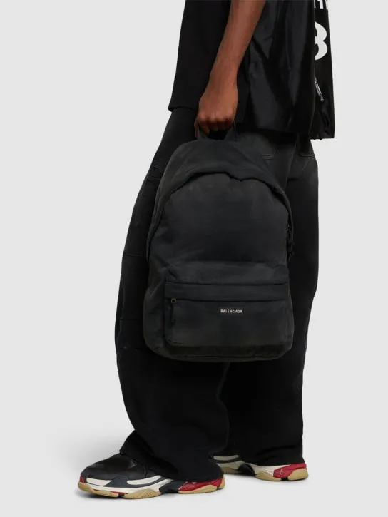 Balenciaga   Wimbledon nylon backpack 