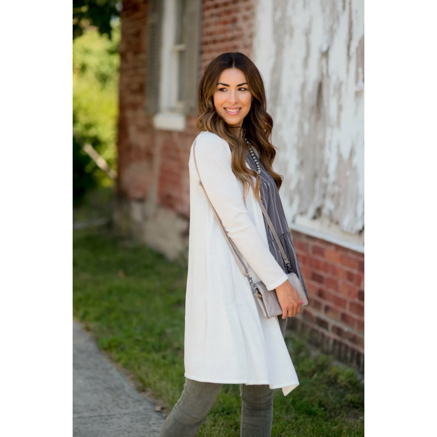 Basic Tunic Cardigan