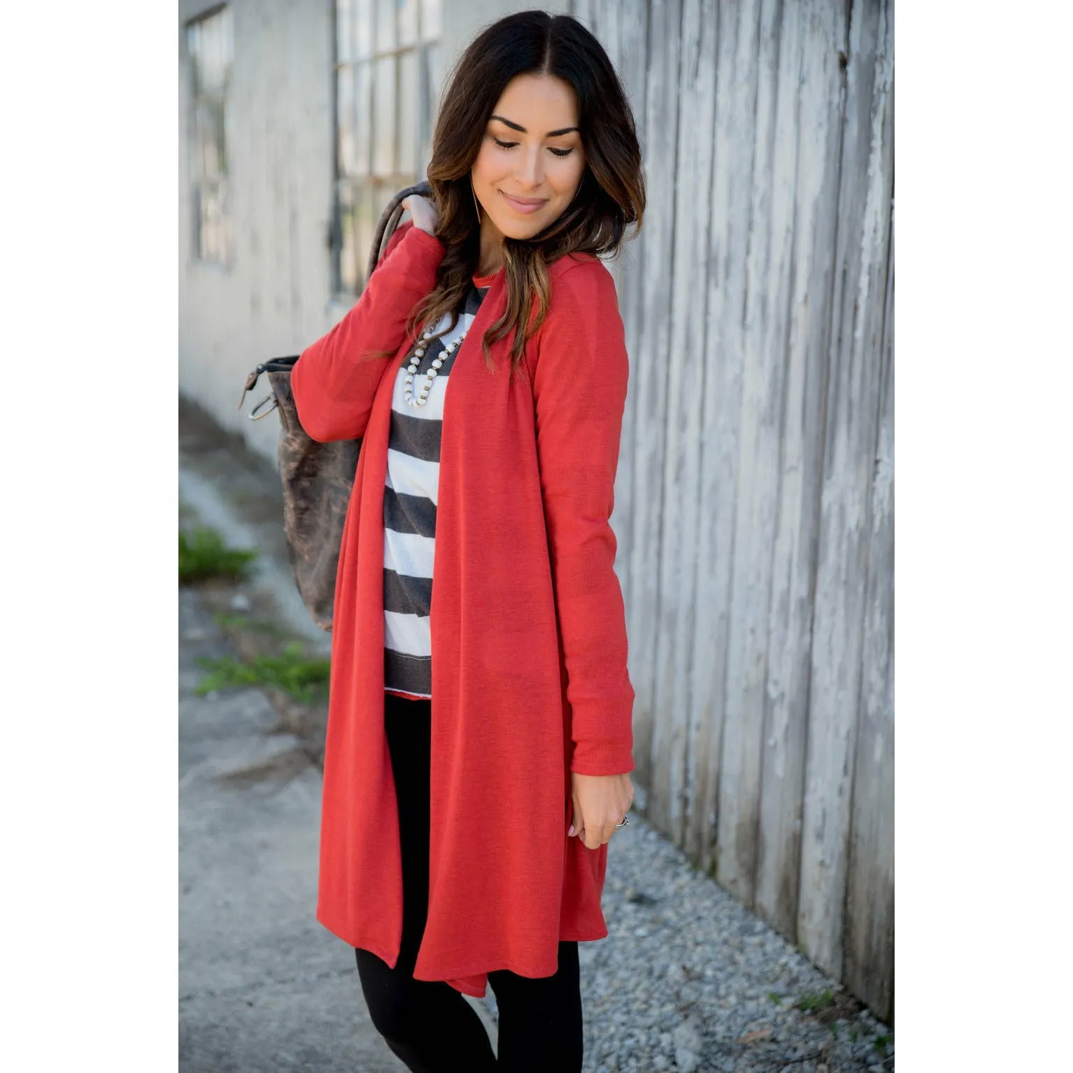 Basic Tunic Cardigan