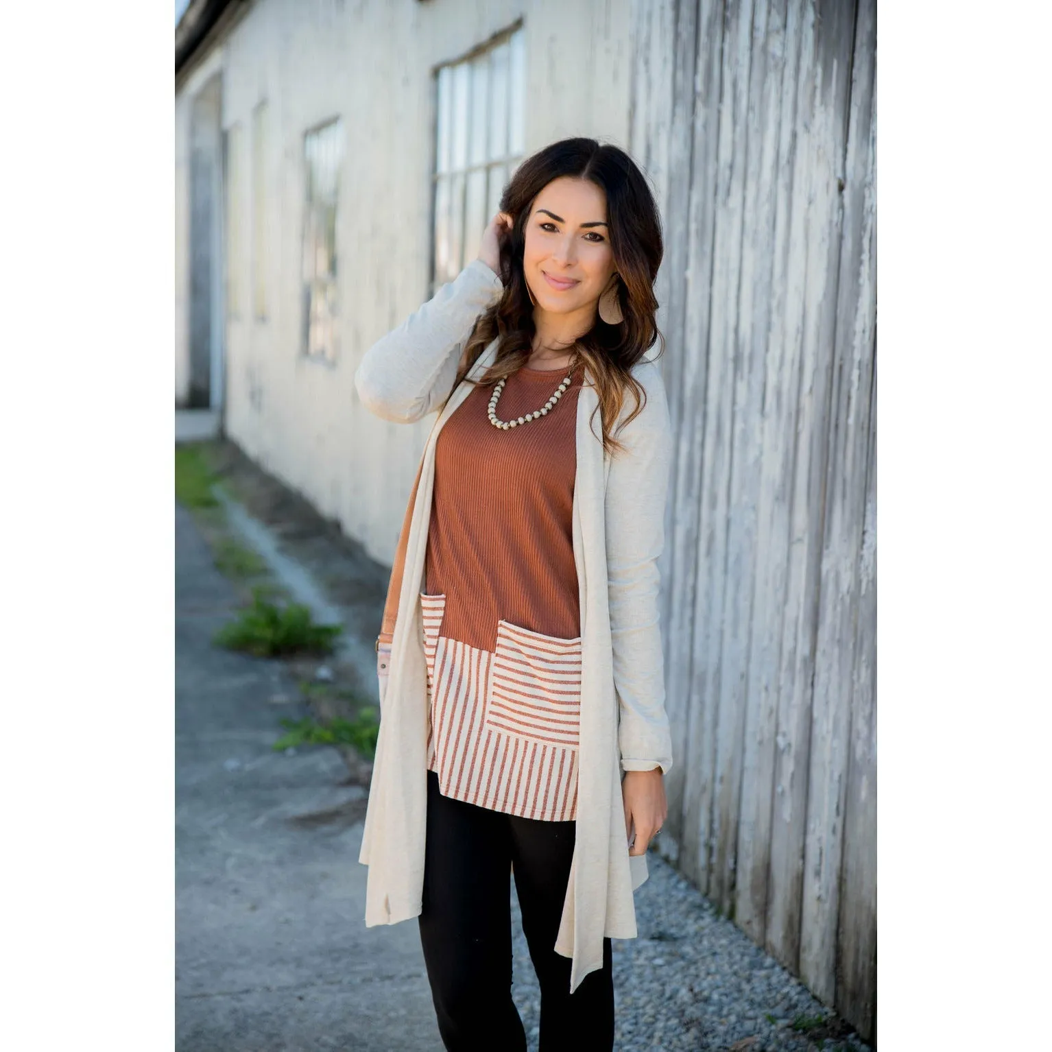 Basic Tunic Cardigan