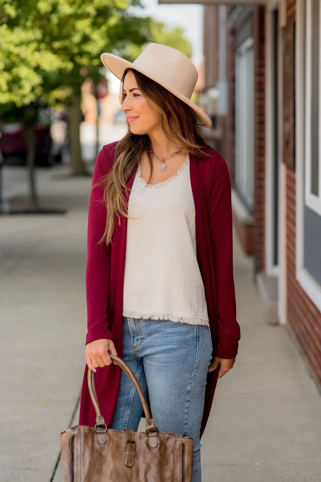 Basic Tunic Cardigan