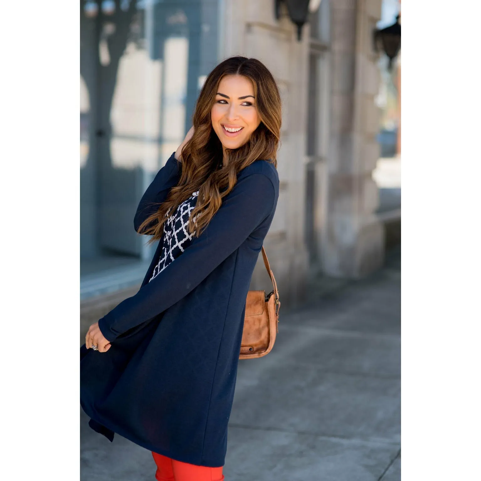 Basic Tunic Cardigan