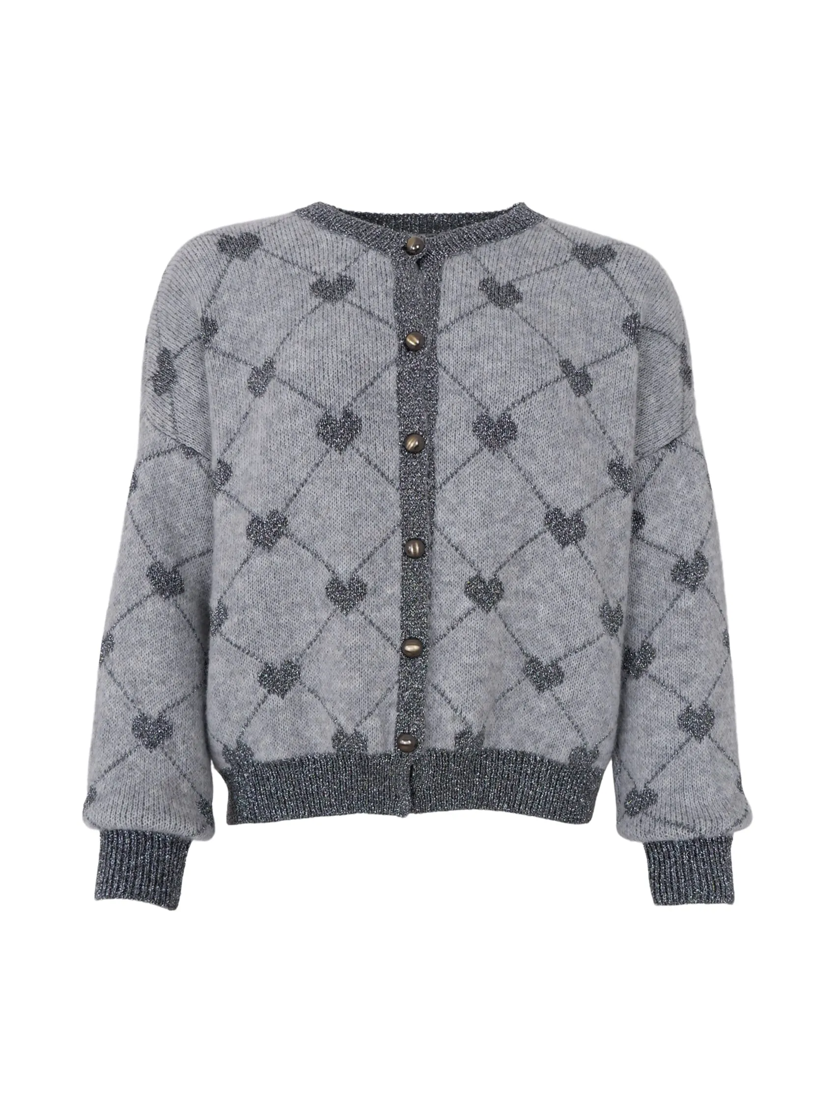 BCHIYA knit cardigan - Lt. Grey