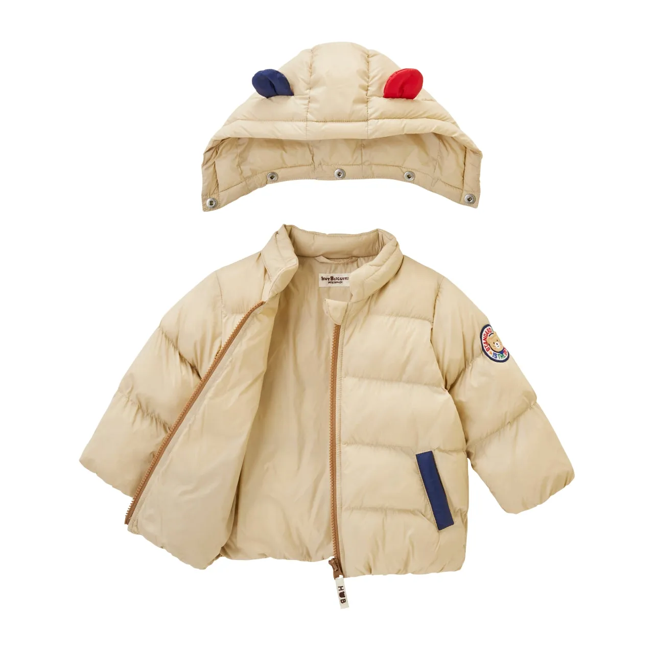 Beary Down-like Puffer Jacket