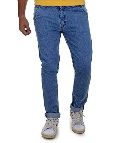 Ben Martin Men's Regular Fit Jeans (BMW-JJ9-LB-P2-32_Light Blue)