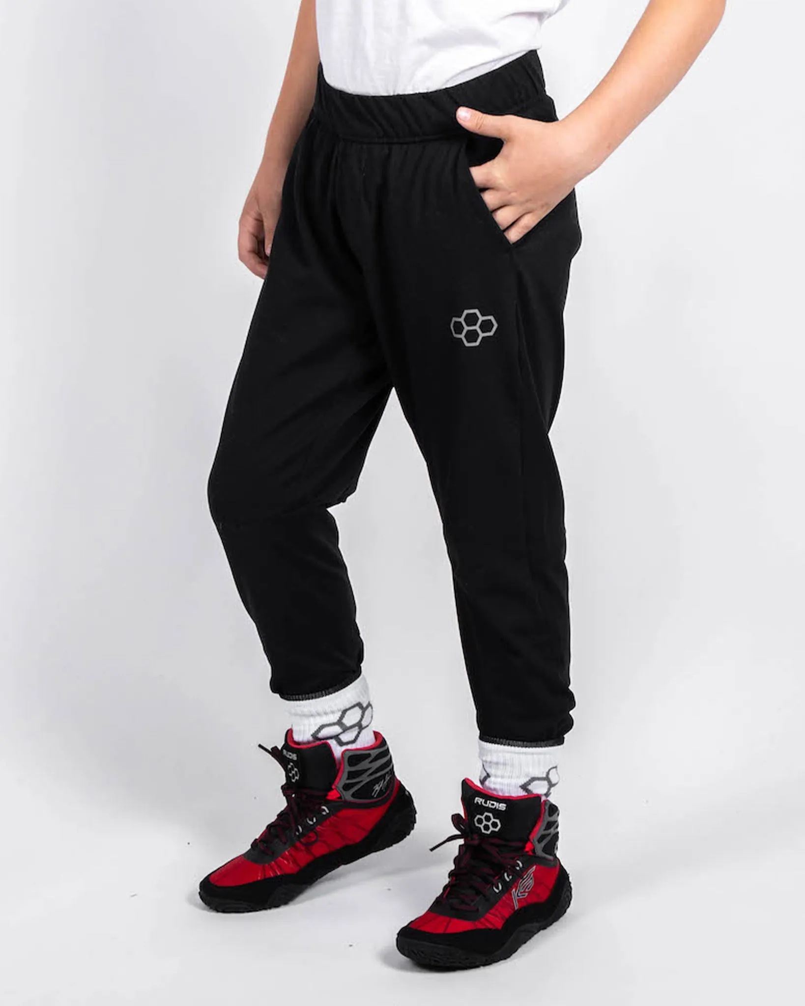 Black RUDIS Hex Premier Youth Joggers