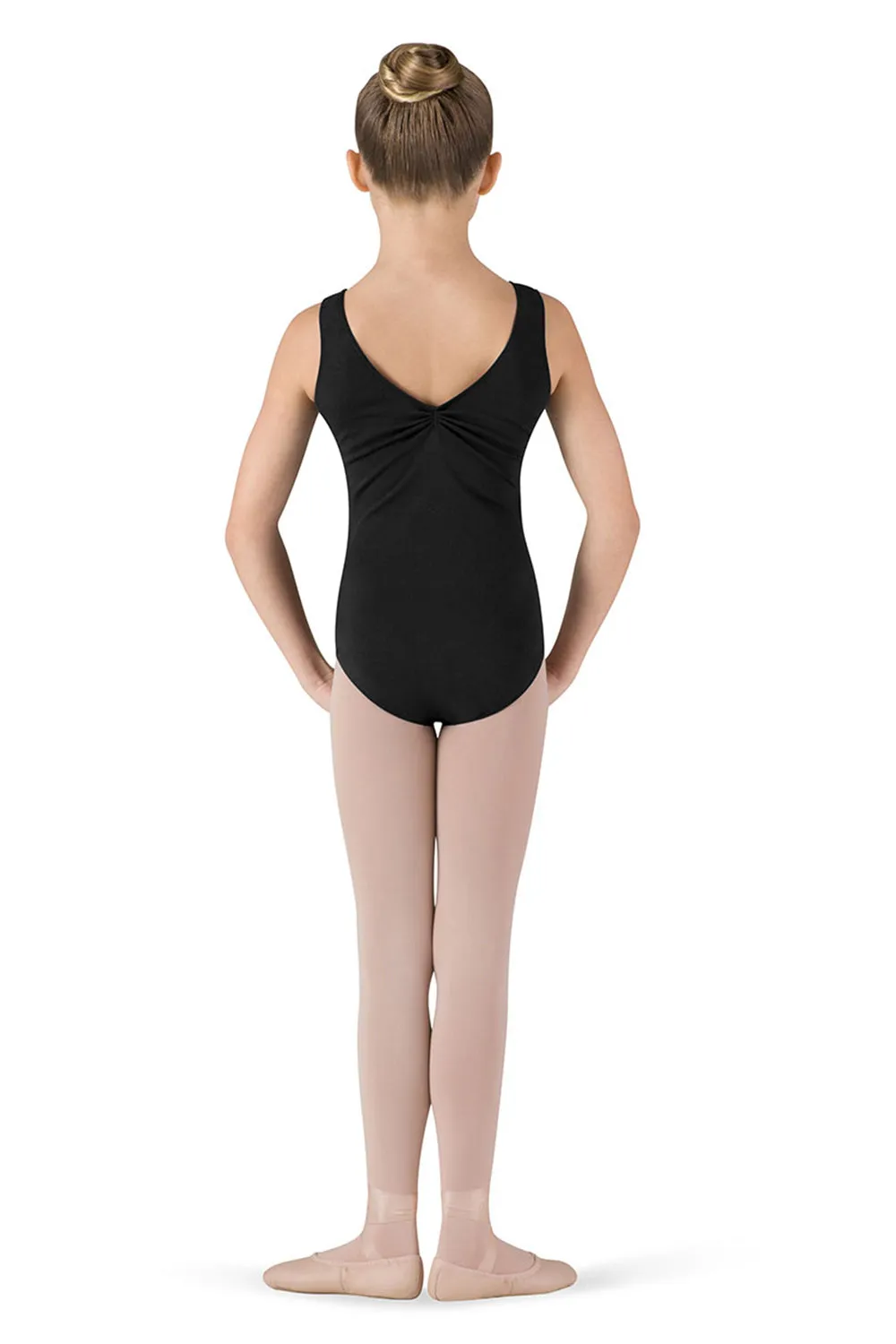 BLOCH CL5435 GIRL'S DEVANT GATHERED TANK LEOTARD