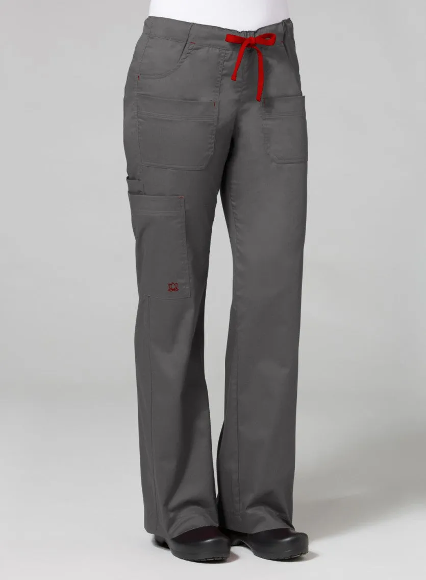 Blossom Utility Cargo Pant XS-3XL by Maevn / Pewter