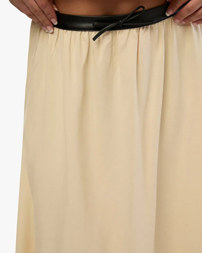 Bow Maxi Skirt