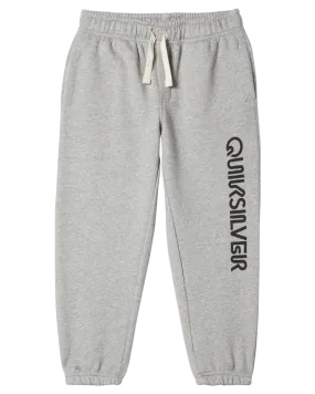 Boys Graphic Joggers in Light Grey Heather