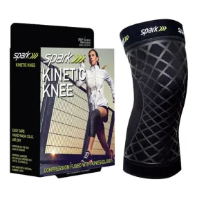 Brownmed Spark Kinetic Knee Sleeve, Large, 16'' to 18'' Leg