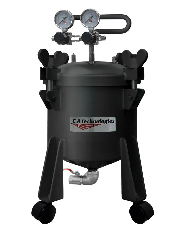 C.A Technologies 2.5 gallon (NON-ASME) Bottom Outlet Pressure Tank - NON REGULATED