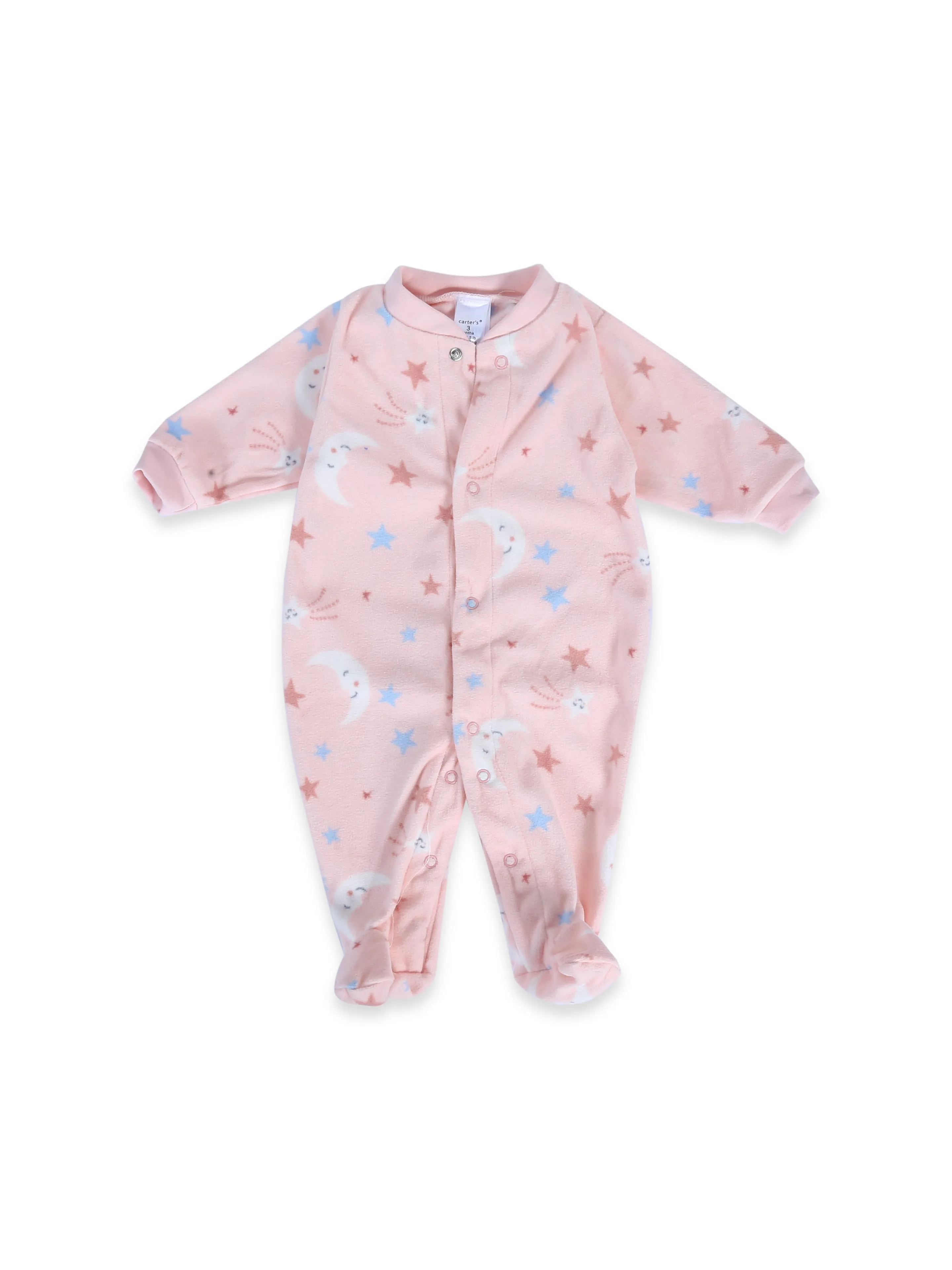 Carters Girls Fleece Romper L/S #02 (W-24)