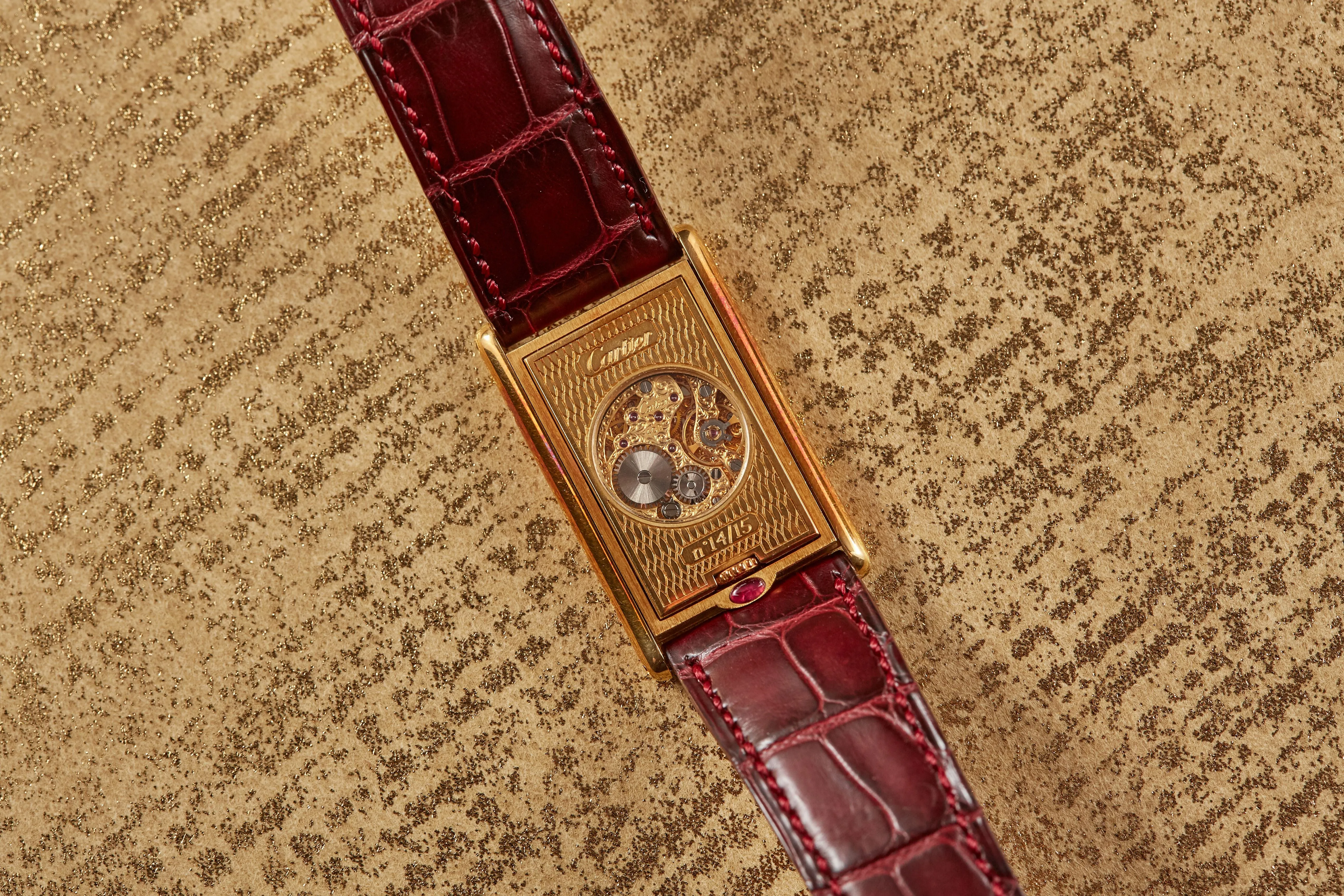 Cartier Tank Baculante Collection Privée