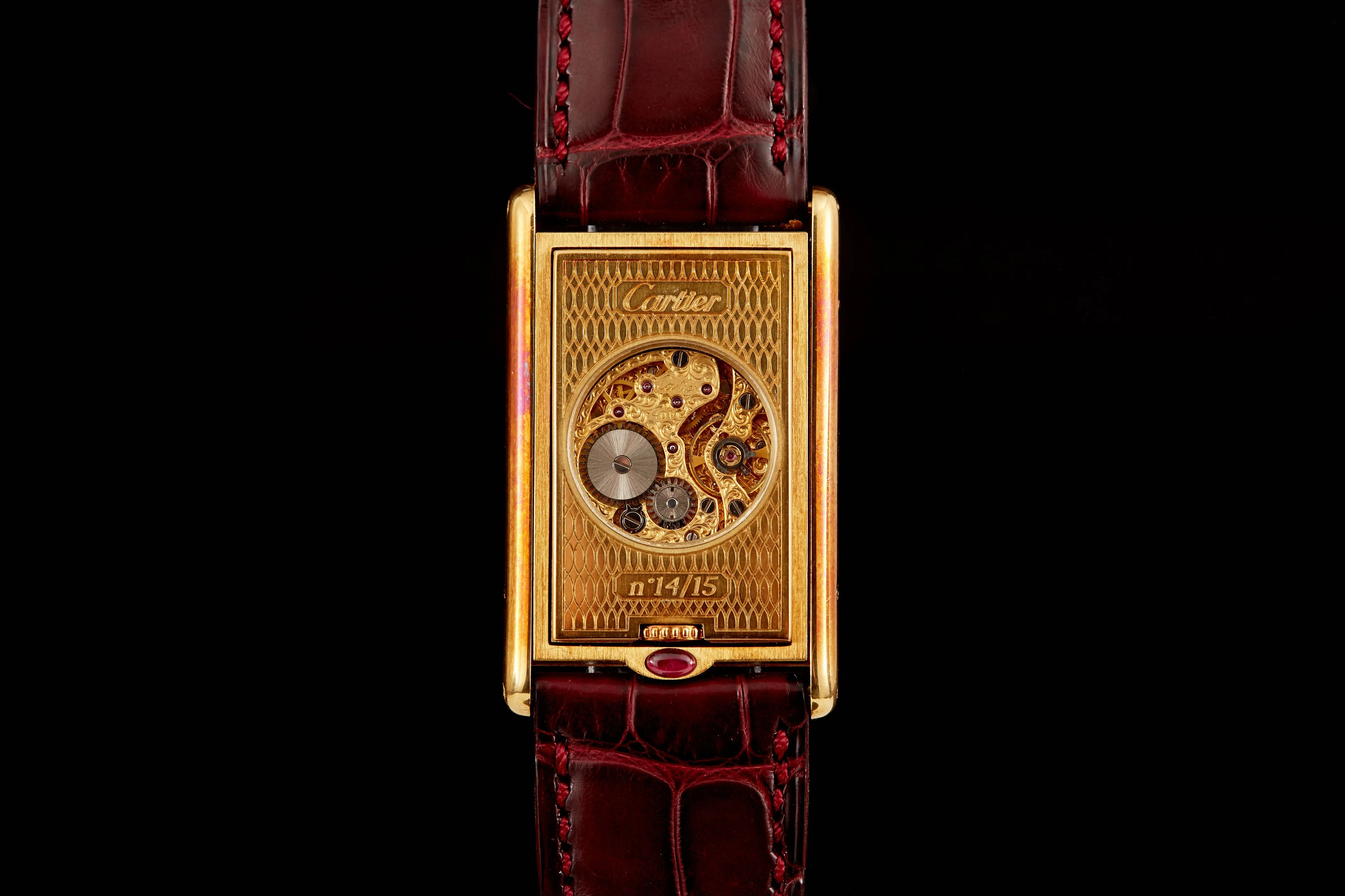 Cartier Tank Baculante Collection Privée