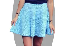 Crochet Skirt Pattern - Air