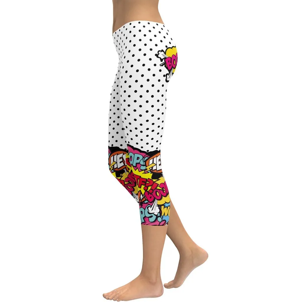 Cutest Pop Art Capris