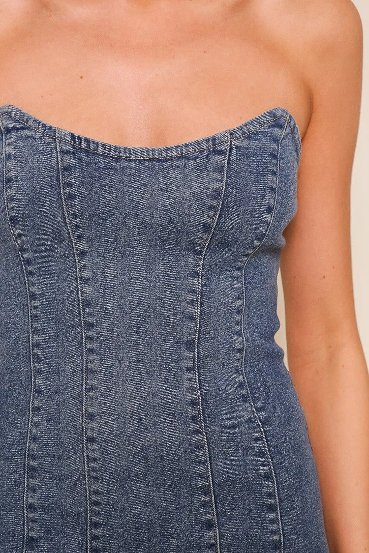 Denim Bodycon Dress