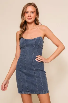 Denim Bodycon Dress