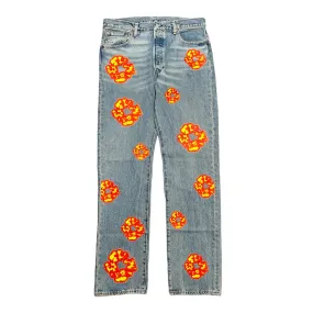 Denim Tears x Offset 501 Jeans Light Wash