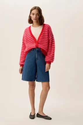 DES PETITS HAUTS - Alvaro Cardigan - Bubble/Tomate